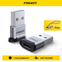 USB Pisen 2.0 Type-C อะแดปเตอร์ OTG Type C USB C เป็น USB Converter แมคบุ๊กโปรแอร์ Xiaomi Samsung ขั้วต่อ OTG USB3.0