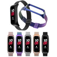 （A Decent035）สำหรับ Samsung Galaxy Fit2โลหะสายรัดข้อมือสแตนเลสเปลี่ยนสร้อยข้อมือสายรัดข้อมือสมาร์ทวงสำหรับ Samsung Galaxy Fit2 R220