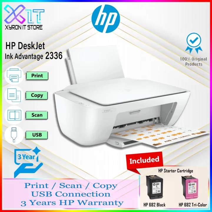 HP DeskJet Ink Advantage 2336 All in One Printer | 3 Years HP Warranty ...