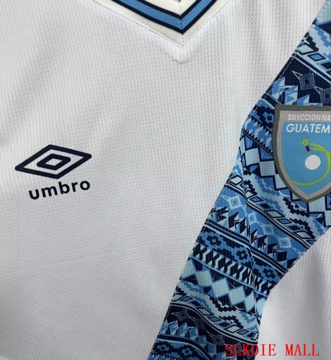 เสื้อเสื้อแข่งฟุตบอล-guatemala-ใส่อยู่บ้านและออกไป2023-2024คุณภาพไทยสำหรับผู้ชาย