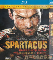 Genuine BD American action TV series Spartacus season 1-3 + prequel Blu ray 9-disc DVD
