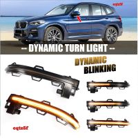 2ชิ้นสัญญาณไฟเลี้ยว LED ไฟกะพริบแบบไดนามิกสำหรับ X3 BMW IX3 G01 G08 X4 G02 X5 G05 G06กระจกด้านข้าง G07 Eqtz5f