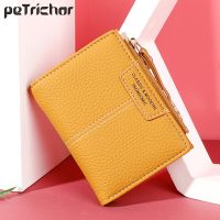 【YF】❅  Brand Wallet Soft Leather Female Purse Hasp Card Holder Coin Short Wallets Small Keychain