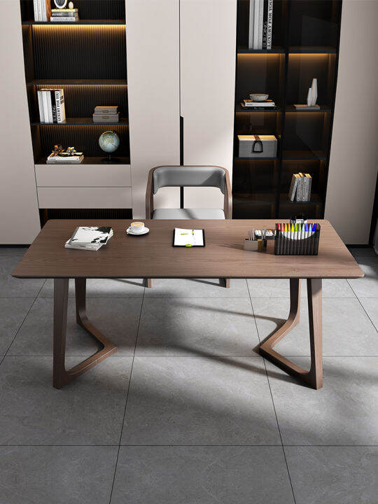 Nordic solid wood desk minimalist desk modern minimalist study computer