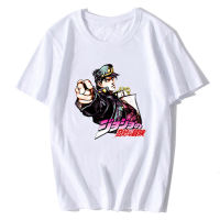 Jojos Bizarre Adventure cool mens shirts Fashion mens design Casual Anime Hip-Hop Harajuku Streetwear summer shirt