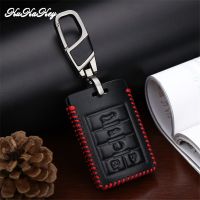 ✈▬♂ Leather Car Keyring Key Case Cover For Cadillac Escalade XT5 SRX ATS CTS XTS 2020 2021 Key Chain Holder Accessories