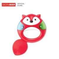 Skip Hop Explore &amp; More Fox Tambourine ของเล่นยางกัด จับถนัดมือสำหรับหนูๆ เขย่าแล้วเกิดเสียง