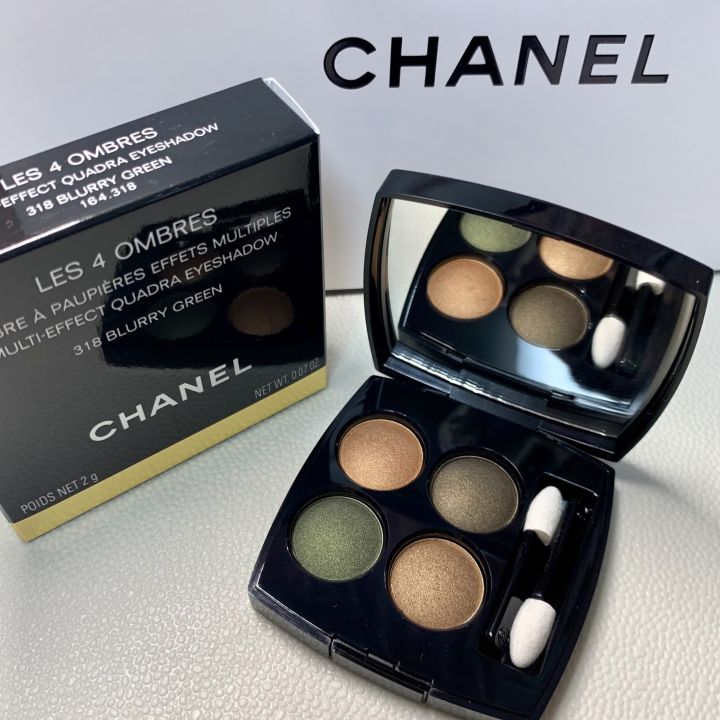 Chanel Les 4 Ombres Multi-effect Quadra Eyeshadow 318 Blurry Green | Lazada  Singapore