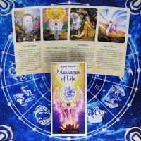 สไตล์ใหม่ข้อความแห่งชีวิต Oracle Card ไพ่ทาโรต์ Divination Deck