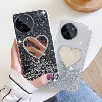 เคสพร้อมส่ง Realme 11X 11 4G 5G 11 Pro 11 Pro + 2023ใหม่ดาวแวววาว Sky เคสนิ่มโปร่งใส REALME11 NFC พร้อมกระจกเพชรฝาครอบกันกระแทก