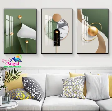 Shop 3 Pieces Abstract Wall with great discounts and prices online