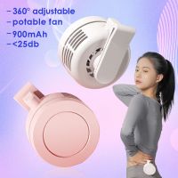 【YF】 Mini Clip Fan Conditioning Air Cooling USB Rechargeable Personal for Outdoor Camping Traveling 5H Working Time 3 Speeds