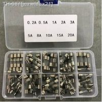 ﹉☬ Promotion! 100Pcs Set 5x20mm Quick Blow Glass Tube Fuse Assorted KitsFast-blow Glass Fuses