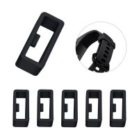 ▬☞✟ 10pcs Smart Buckle Rubber Replacement For 22mm Strap Wristband Watch Loop Silicone Band Keeper Simple Fit For Garmin Forerunner