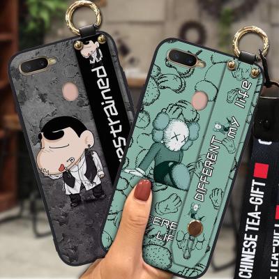 Shockproof New Arrival Phone Case For OPPO A7/A5s/AX5S/AX7 Taiwan Wrist Strap Waterproof Soft Case New Cute protective