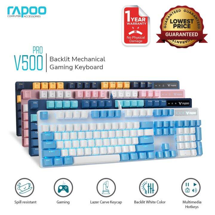 Original Product♗ V500 Mechanical Keyboard | Lazada PH