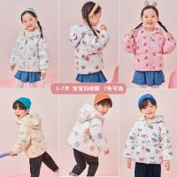 [COD] A large number of spot heavy industry embroidery girls baby children down jacket boys autumn and winter 2022 new live broadcast