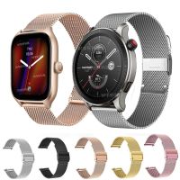 For Huami Amazfit GTS 4 Mini Strap Milanese 20mm 22mm Easy Fit Bracelet For Amazfit GTR 4 3 Pro/47mm/GTS 3 2 2E/Bip 3 Pro Band