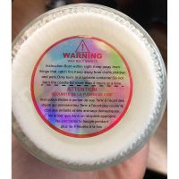 Candle Warning Holographic French Stickers Container Labels Waterproof Strong Wax Melting Safety Stickers Great for Jar