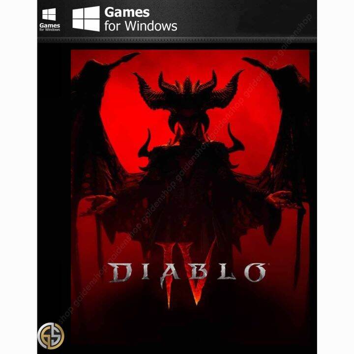 Diablo 4 Game for Windows PC Compatible with Laptop and Desktop