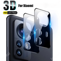 แก้วป้องกันกล้องหลัง3D โค้งสำหรับ Xiaomi 12 12X 12S เลนส์ครอบคลุมเต็มกระจกนิรภัยป้องกันฟิล์มกล้อง