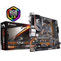 MAINBOARD GIGABYTE B450M AORUS ELITE SOCKET AM4 รับประกัน3ปี by SVOA