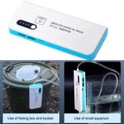 Máy Bơm Oxy Bể Cá Cầm Tay Máy Bơm Khí Oxy Bể Cá Máy Nén Khí Không Ồn USB