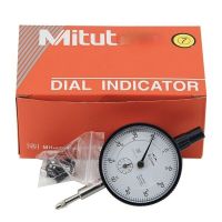 Mitutoyo Huate Dial Indicator 2046S 0.01mm X 10mm Dial Indicator 0-100 Lug Back Series 2 8mm Stem Lever Table