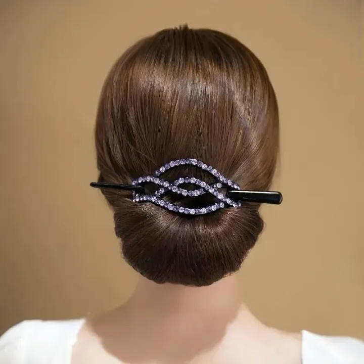 Rhinestone Hairpin Hair Sticks Clips for Women Girls Hair Clip Fashion Hair  Accessories | Lazada PH