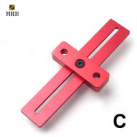 Woodworking Crossed Rulers Hole Rulers Aluminum Alloy T-type Scriber Woodworking Measuring Tools