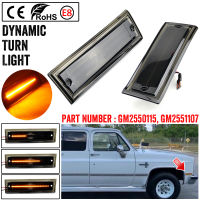 LED Dynamic Side Marker ไฟเลี้ยวสำหรับ Chevrolet Ck 1500 2500 3500,Tahoe,Suburban,Silverado,สำหรับ GMC Suburban Yukon