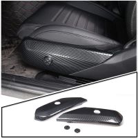 Car Seat Adjustment Button Panel Trim Cover Accessories ABS Carbon Fiber for Mercedes-Benz C-Class W206 C200 C300 2022