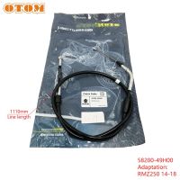 58200-49H00 58200-49H00รถจักรยานยนต์ OTOM สายคลัตช์เครื่องยนต์หน่วงต่ำจับยึดเส้นลวดค้ำยันสำหรับ SUZUKI RMZ250 Off-Road ชิ้นส่วนรถจักรยานวิบากโมโตครอส Remover เซ็นเซอร์ออกซิเจน