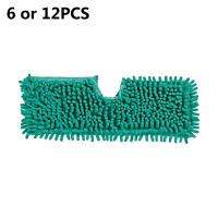 ▣ 6 or 12PCS Replacement Wipe Pads for CLEANmaxx Spray Mop Floor Wiper 2-in-1 With Reversible Function