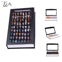 Rings Display Tray Jewelry Display Tray Container Earrings Box Ring Box Rectangle 72 Slots Rings Storage Case