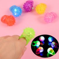 10Pcs Rings In The Dark Flash Lights for Kids Baby Birthday Favors Gifts Goodie Pinata