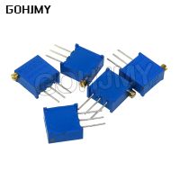 【CW】 10PCS 3296 3296X Potentiometer resistanceohm Trimpot Trimmer 1K 5K 10K 20K 50K 100K 200K 500K 1M ohm  100R 200R 500R