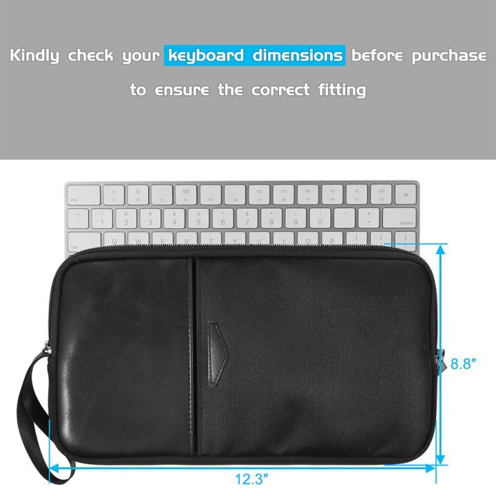 keyboard-storage-bag-carrying-case-zipper-dustproof-protective-accessories-portable-neoprene-sleeve-waterproof-for-apple-magic-keyboard-accessories