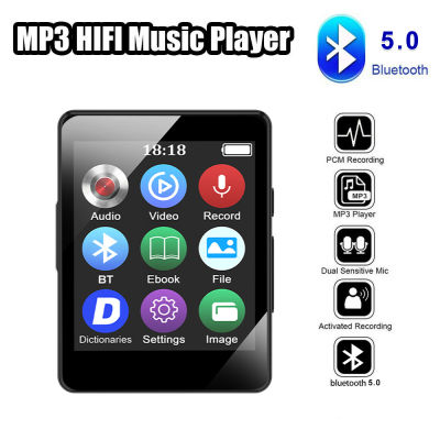 Winstong เครื่องเล่นเพลง MP3บลูทูธแบบพกพา,เครื่องเล่นเพลง Hi-Fi ขนาดเล็กไร้สาย MP3ไร้เสียงนักเรียนขนาดเล็ก