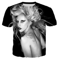 Godess Lady Gaga ผู้ชายผู้หญิงใหม่แฟชั่น Cool 3D พิมพ์เสื้อยืดสไตล์ลำลอง T เสื้อ Hip Hop Streetwear เสื้อ2XS-5XL