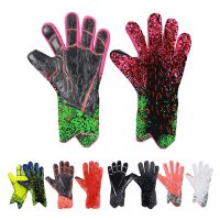 2023 Soccer Goalkeeper Gloves Latex Breathable Wear Resistant Thickened Adults Child Football Training Match Goalie Gloves