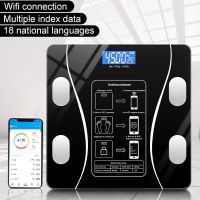 Bluetooth weighing scale เครื่่องชั่งน้ำหนัก ที่ชั่งน้ำหนักkg ดิจิตอล เครื่องชั่งdigital เครื่องชั่ง นน และ วัดมวลไขมันในร่างกายได้