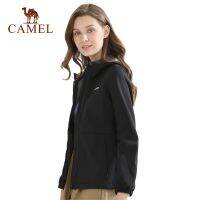 Camel เสื้อแจ็กเก็ตวอร์ม ตัวสั้น กันน้ํา กันลม สําหรับผู้หญิง