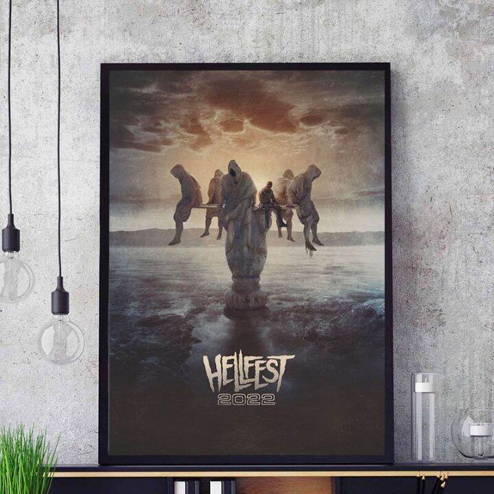 hellfest-lineup-2022-poster-metal-music-festival-wall-art-picture-canvas-hd-print-bedroom-mural-home-decoration-painting-cuadros-wall-d-cor