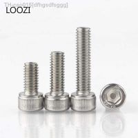 5/10/50pcs M1.4 M1.6 M2 M2.5 M3 M4 M5 M6 M8 A2-70 304 Stainless Steel DIN912 Allen Hexagon Hex Socket Cap Head Screw Bolt