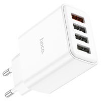 หัวชาร์จ 4 Port usb Hoco C102A wall charger USB 18W + 3*USB 5V / 2.1A output