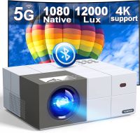 1080P Ultra HD commercial office projector 5G wireless WiFi Bluetooth projector 4K supports movies on the same screen