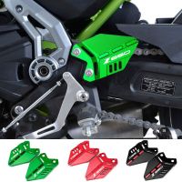 Footpeg ชุดป้องกันป้องกันส้นเท้าสำหรับ Kawasaki Z650 Z 650 2017 2018 2019 2020 2021 2022อะไหล่มอเตอร์ไซค์