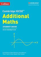 Cambridge IGCSE (TM) Additional Maths Students Book (Collins Cambridge IGCSE (TM)) (Collins Cambridge IGCSE (TM)) สั่งเลย!! หนังสือภาษาอังกฤษมือ1 (New)