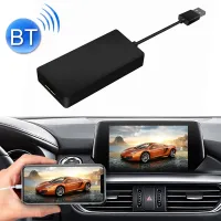 AutoAccessories Car Navigation for Android / Apple Carplay Wireless Bluetooth Module Auto Smart Phone USB Carplay Adapter(Black)